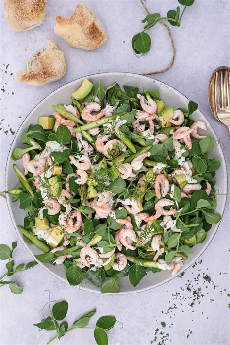 Avocado salat med rejer